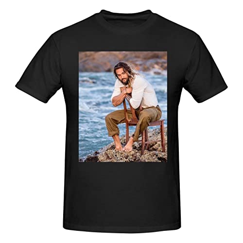Jason T-Shirt Momoa Unisex Stilvolle 3D-gedruckte Hemden Kurzarm-Grafik-T-Shirts Tops T-Shirts für Männer und Frauen S-3XL von Lawenp