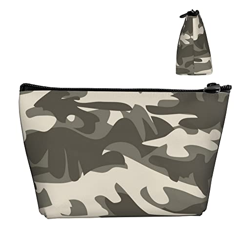 Kulturbeutel, Camouflage, Jagdgrün, Make-up-Taschen für Damen, Kosmetik-Tragetasche, Make-up-Aufbewahrung, leichte Kulturbeutel mit Reißverschluss von Lawenp