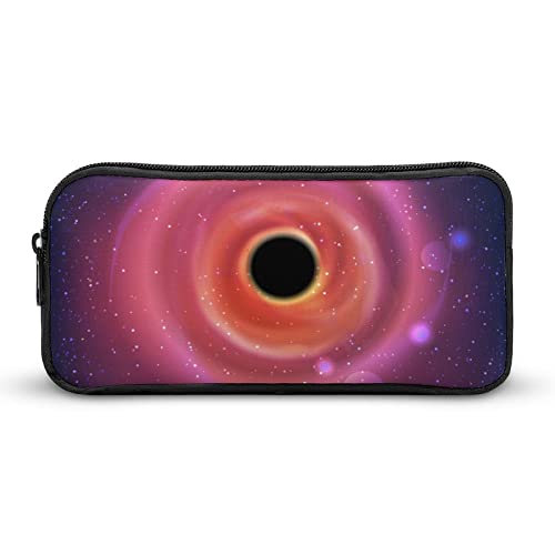 Lawenp Black Hole Universe Federmäppchen, tragbar, großes Fassungsvermögen, Stifttasche, Schreibwaren-Organizer, Make-up-Tasche mit Reißverschluss von Lawenp