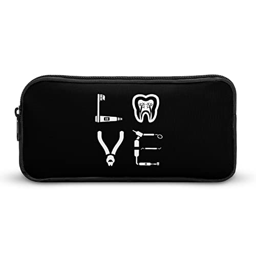 Lawenp Federmäppchen für Dentalhygieniker, niedliches Stiftetui, Kosmetiktasche, Pecil-Box, Organizer für Reisen, Büro von Lawenp