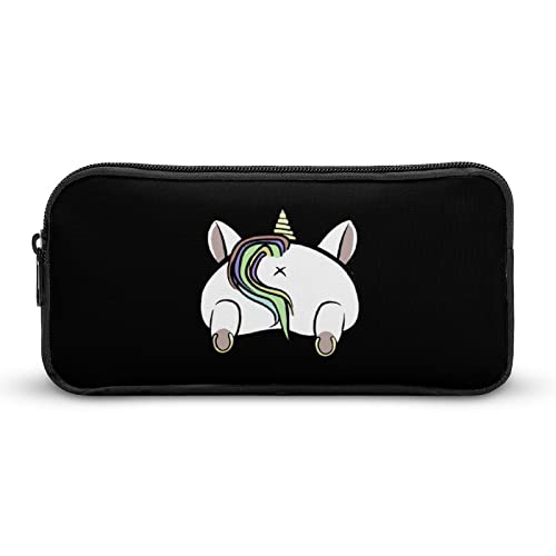 Lawenp Federmäppchen mit Einhorn-Hintern, niedliches Stiftetui, Kosmetiktasche, Pecil-Box, Organizer für Reisen, Büro von Lawenp