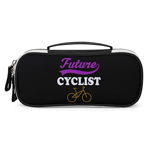 Lawenp Future Cyclist Federmäppchen, tragbare Stifttasche mit Reißverschluss, Reise-Make-up-Tasche, Schreibwaren-Organizer für das Heimbüro von Lawenp