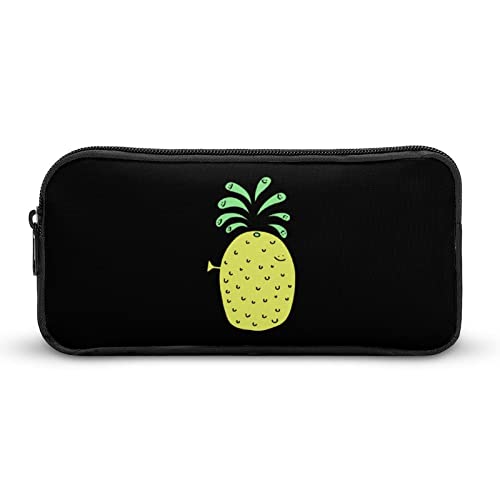 Lawenp Niedliches Federmäppchen aus Kiefernholz, niedliches Stiftetui, Kosmetiktasche, Pecil-Box, Organizer für Reisen, Büro von Lawenp