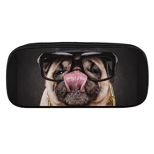 Lawenp Selinactive Federmäppchen aus PU-Leder, tragbare Kosmetik-Organizer-Tasche von Lawenp