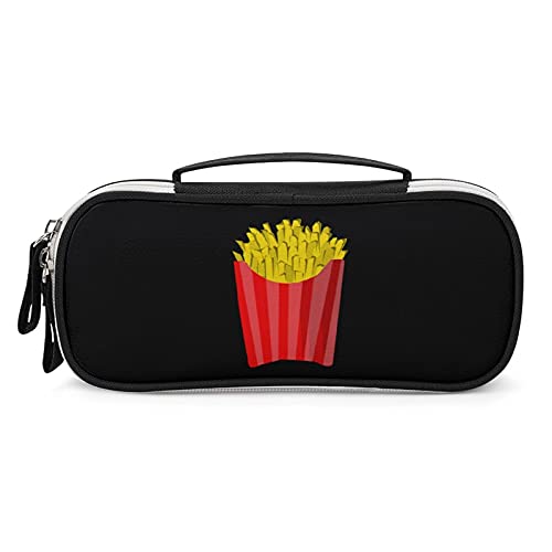 Lawenp Tragbares Federmäppchen mit Pommes Frites, Tragetasche, Make-up-Tasche, Handtasche, Geldbörse Lawenp Tragbares Federmäppchen mit Pommes Frites, Tragetasche, Make-up-Tasche, Handtasche, Geldbörse von Lawenp