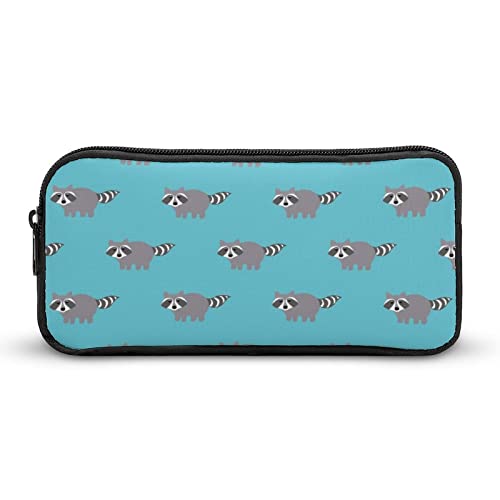 Lawenp Waschbären im Cartoon-Stil, Federmäppchen, niedliches Stiftetui, Kosmetiktasche, Pecil-Box, Organizer für Reisen, Büro von Lawenp