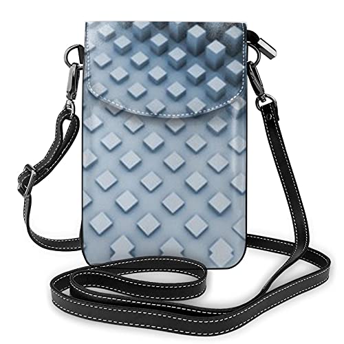 Pu-Leder-Umhängetasche, Ostern-Kaninchen, das modische Damen-Handy-Geldbörse Crossbody mit verstellbarem Riemen kühles abstraktes Thema isst von Lawenp