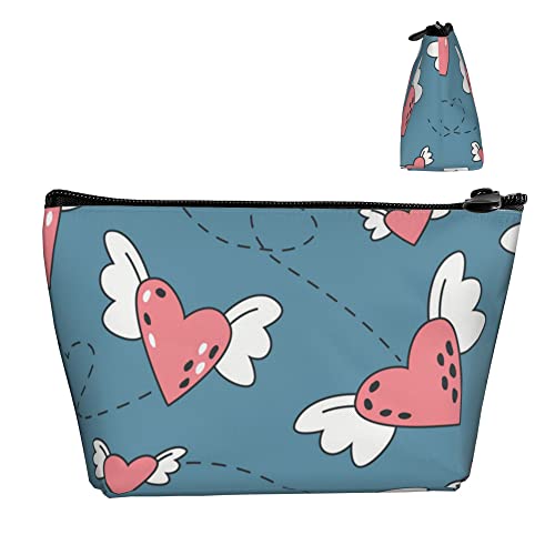 Robuste Make-up-Tasche mit großem Fassungsvermögen für die Aufbewahrung von Stiften, Bleistiften und Kosmetika, Aufbewahrungstasche für modische Kosmetikutensilien, Frauen und M Robuste Make-up-Tasche mit großem Fassungsvermögen für die Aufbewahrung von Stiften, Bleistiften und Kosmetika, Aufbewahrungstasche für modische Kosmetikutensilien, Frauen und M von Lawenp