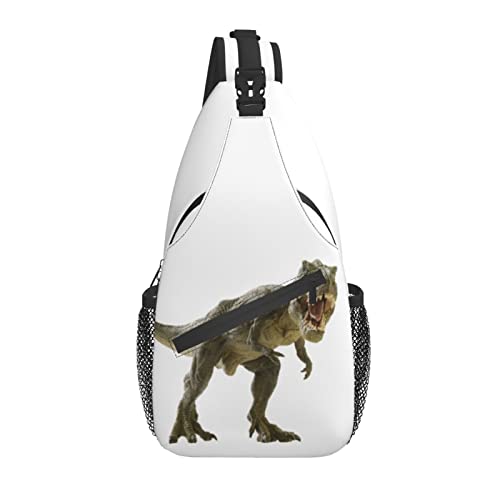 Sling Bag Dinosaurier T-Rex Wandern Daypack Crossbody Schulterrucksack Reise Brusttasche für Männer Frauen von Lawenp
