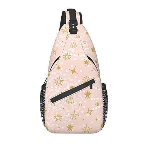 Sling Bag Pastel Mandala Star Wandern Daypack Crossbody Schulterrucksack Reise Brusttasche für Männer Frauen Sling Bag Pastel Mandala Star Wandern Daypack Crossbody Schulterrucksack Reise Brusttasche für Männer Frauen von Lawenp