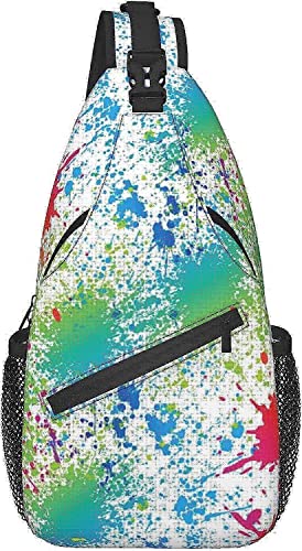 Sling Crossbody Rucksack Umhängetasche für Männer Frauen Leichte Umhängetasche von Lawenp
