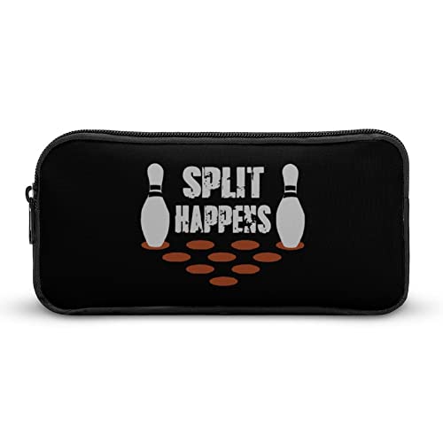 Split Happens Bowling-Federmäppchen, niedliches Stiftetui, Kosmetiktasche, Pecil-Box, Organizer für Reisen, Büro von Lawenp
