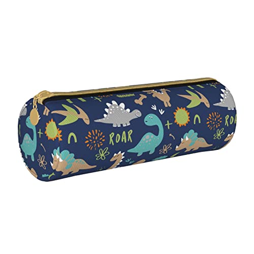 Lawenp Cartoon-Dinosaurier-Muster Tragbare Federtasche für die Schule von Lawenp