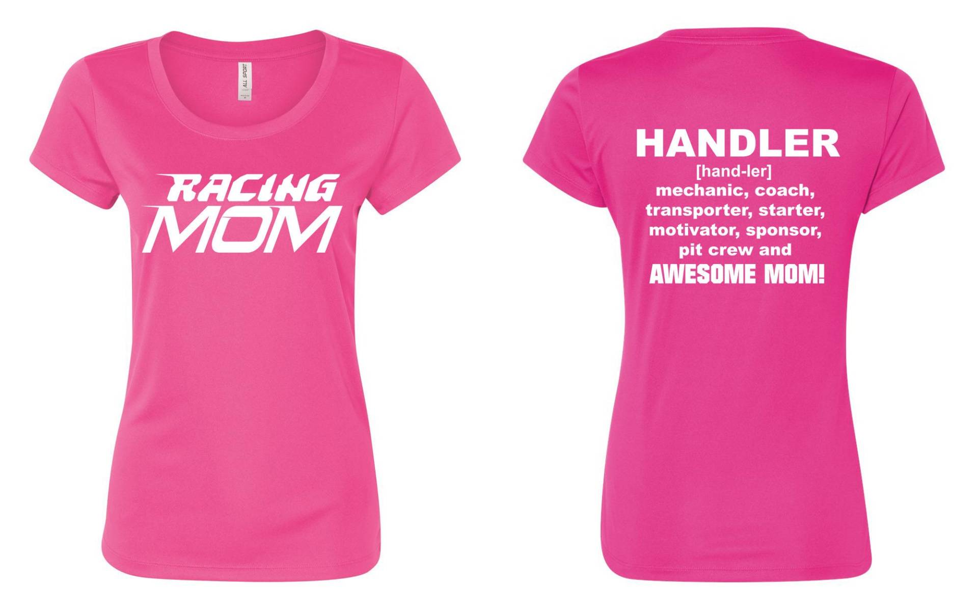 Verkauf/Racing Mom T-Shirt/Mom Handler T-Shirt/Quarter Midgets T-Shirt/Performance T-Shirt von LawrenceShirtFactory