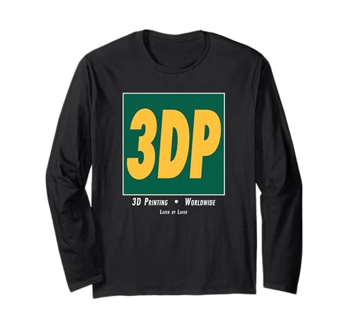 3D-Druck Hobbyist 3DP Maker Bewegung FDM SLA Kunst Langarmshirt von Layer By Layer Prints