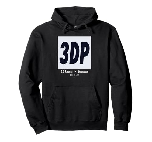 3D-Druck Hobbyist 3DP Maker Bewegung FDM SLA Kunst Pullover Hoodie von Layer By Layer Prints