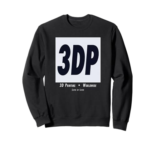 3D-Druck Hobbyist 3DP Maker Bewegung FDM SLA Kunst Sweatshirt von Layer By Layer Prints