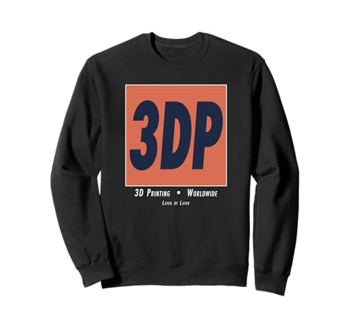 3D-Druck Hobbyist 3DP Maker Bewegung FDM SLA Kunst Sweatshirt von Layer By Layer Prints