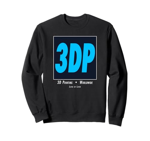 3D-Druck Hobbyist 3DP Maker Bewegung FDM SLA Kunst Sweatshirt von Layer By Layer Prints