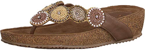 Lazamani Wedge Beads Slippers Damen - 40 von Lazamani