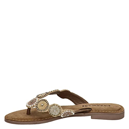 Lazamani Rounds Beads Slippers Damen - 38 von Lazamani