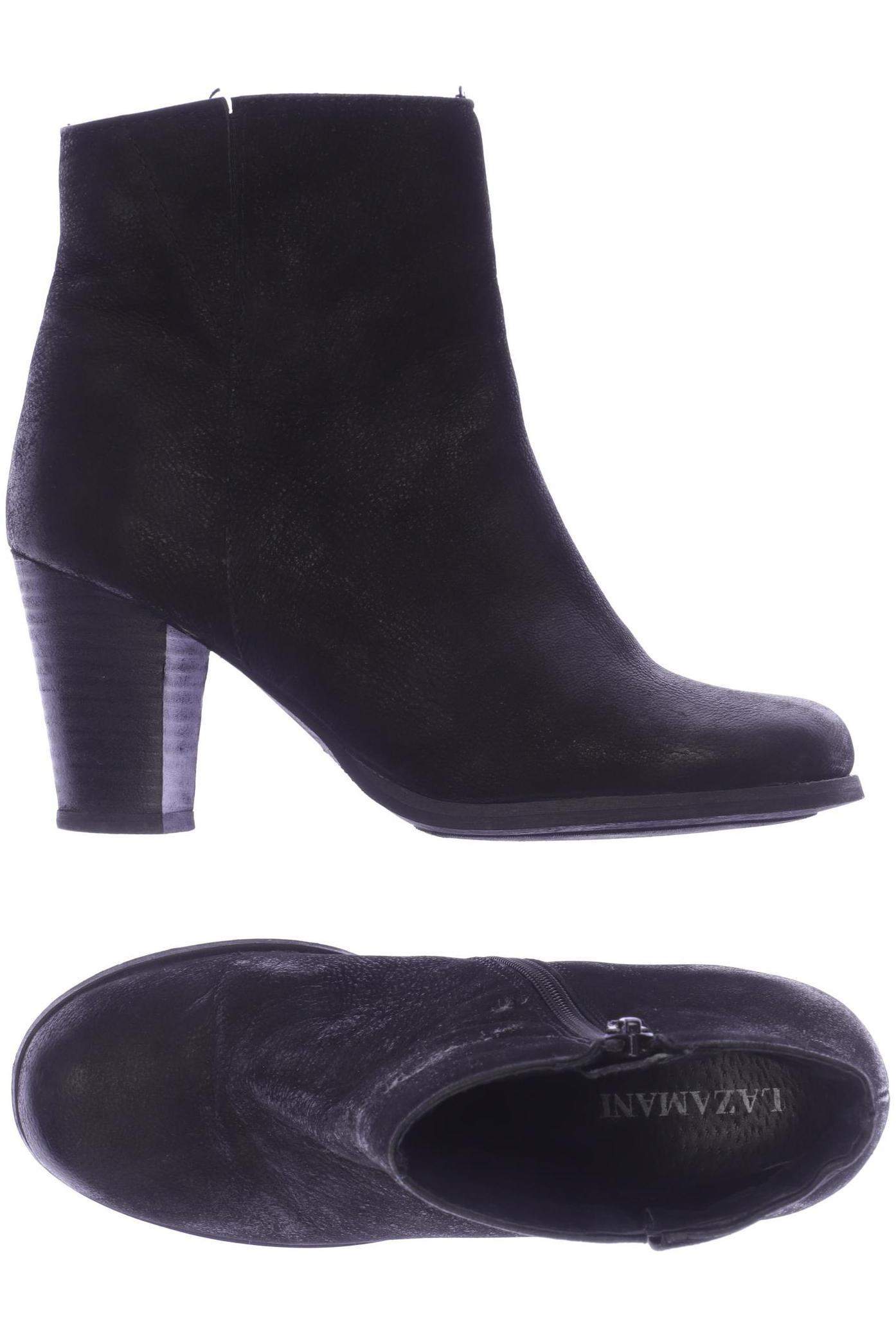 Lazamani Damen Stiefelette, schwarz von Lazamani