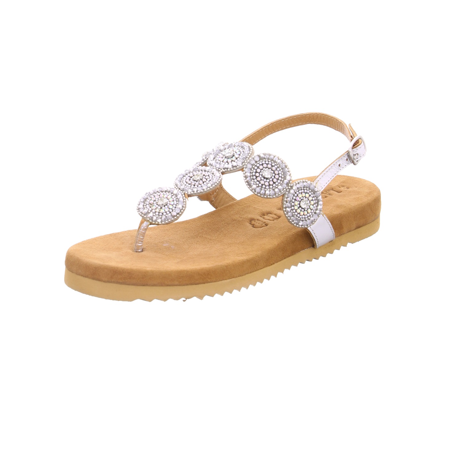 female Klassische Sandalen silber 39 von Lazamani