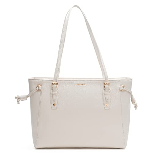 Lazarotti Bologna Leder Shopper Tasche Damen | Tote Bag mit seitlichen Kordelzügen | XL Schultertasche 36 cm Lazarotti Bologna Leder Shopper Tasche Damen | Tote Bag mit seitlichen Kordelzügen | XL Schultertasche 36 cm von Lazarotti