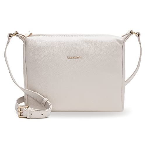 Lazarotti Bologna Leder Umhängetasche Damen | verstellbarer Schultergurt | große Crossbody Bag | Schultertasche 25 cm von Lazarotti