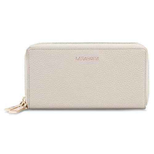 Lazarotti Bologna XL Leder Geldbörse Damen | 2 große Reißverschlussfächer, 20 Kartenfächer, Münzfach, RFID-Schutz | 20 x 4 x 11 cm Lazarotti Bologna XL Leder Geldbörse Damen | 2 große Reißverschlussfächer, 20 Kartenfächer, Münzfach, RFID-Schutz | 20 x 4 x 11 cm von Lazarotti