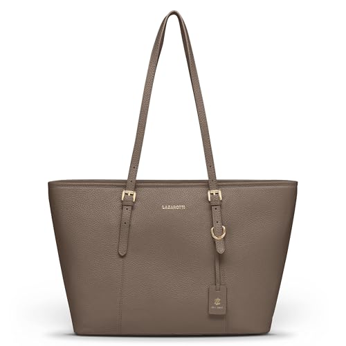 Lazarotti Bologna großer Damen Shopper aus Echt-Leder | Tote Bag mit längenverstellbaren Trägern | Schultertasche 35 cm Lazarotti Bologna großer Damen Shopper aus Echt-Leder | Tote Bag mit längenverstellbaren Trägern | Schultertasche 35 cm von Lazarotti