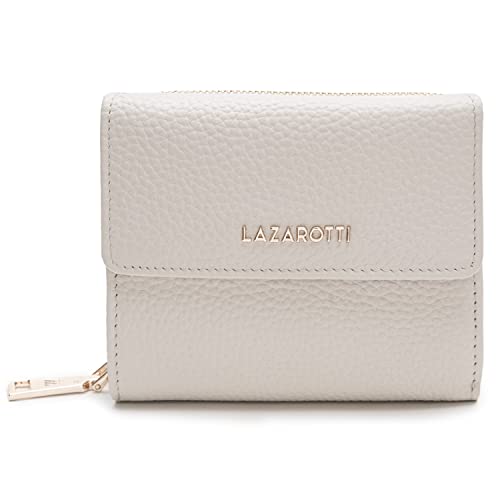 Lazarotti Bologna mittelgroße Leder Geldbörse Damen | mit Druckknopf, Reißverschlussfach, 9 Kartenfächer, RFID-Schutz | 12 x 10 x 4 cm Lazarotti Bologna mittelgroße Leder Geldbörse Damen | mit Druckknopf, Reißverschlussfach, 9 Kartenfächer, RFID-Schutz | 12 x 10 x 4 cm von Lazarotti