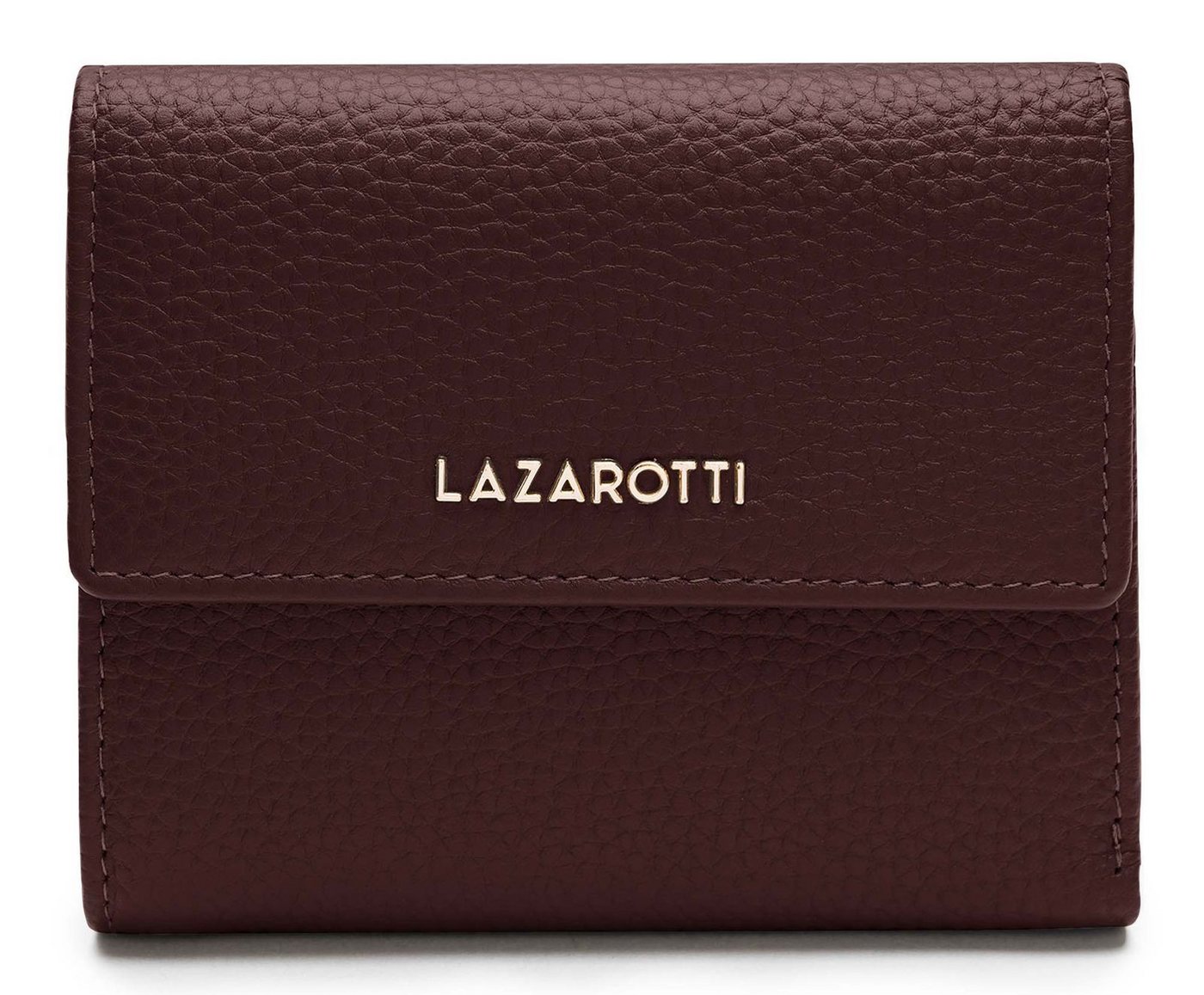 Lazarotti Geldbörse Wallet With 8 Card Slots, aus echtem Leder von Lazarotti