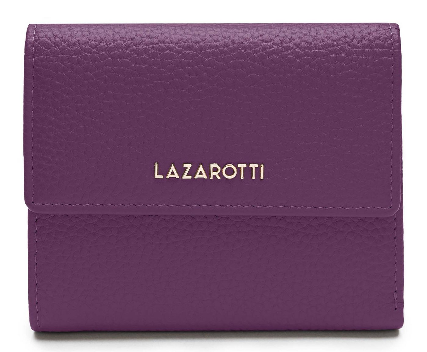 Lazarotti Geldbörse Wallet With 8 Card Slots, aus echtem Leder von Lazarotti