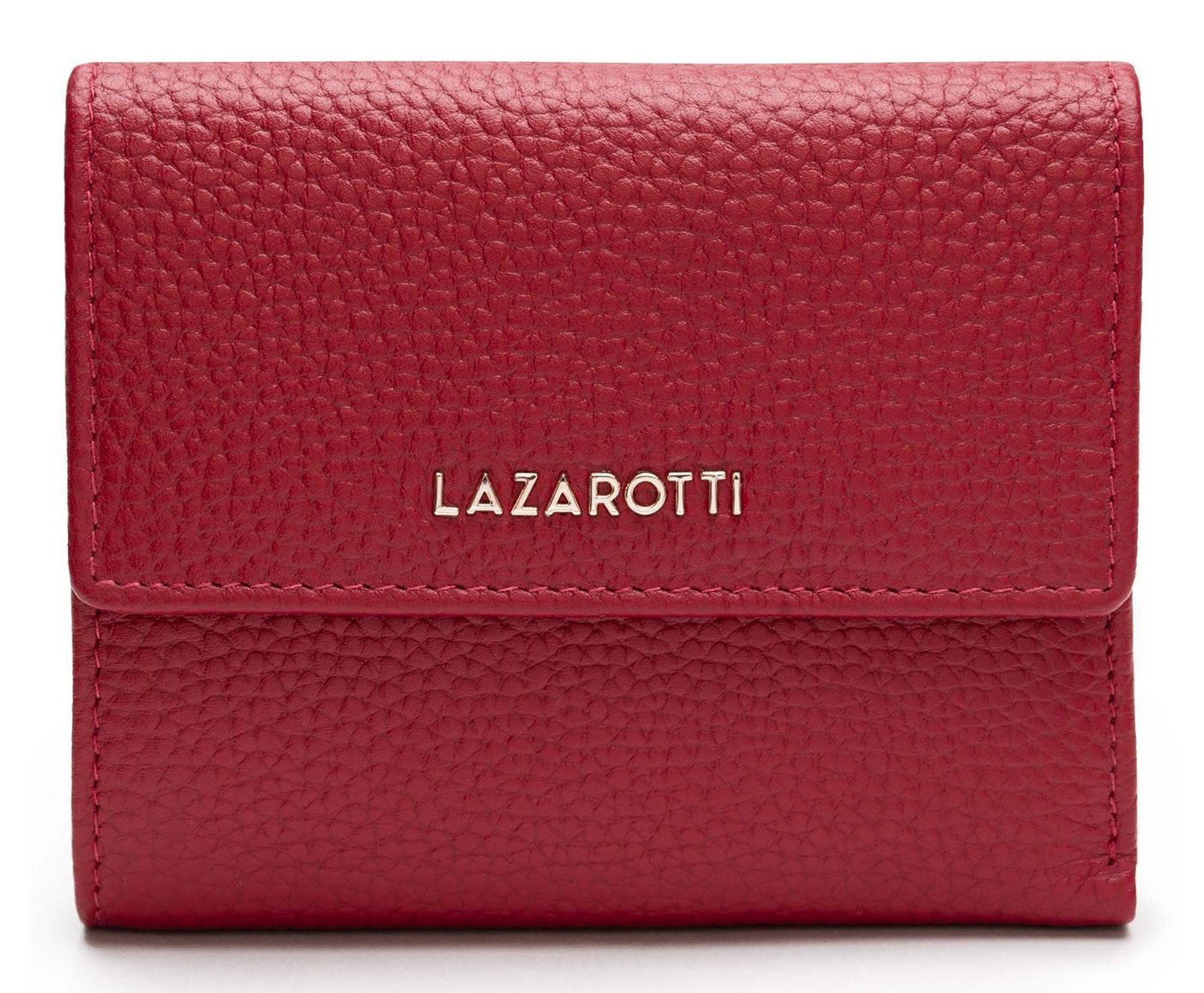 Lazarotti Geldbörse Wallet With 8 Card Slots, aus echtem Leder von Lazarotti