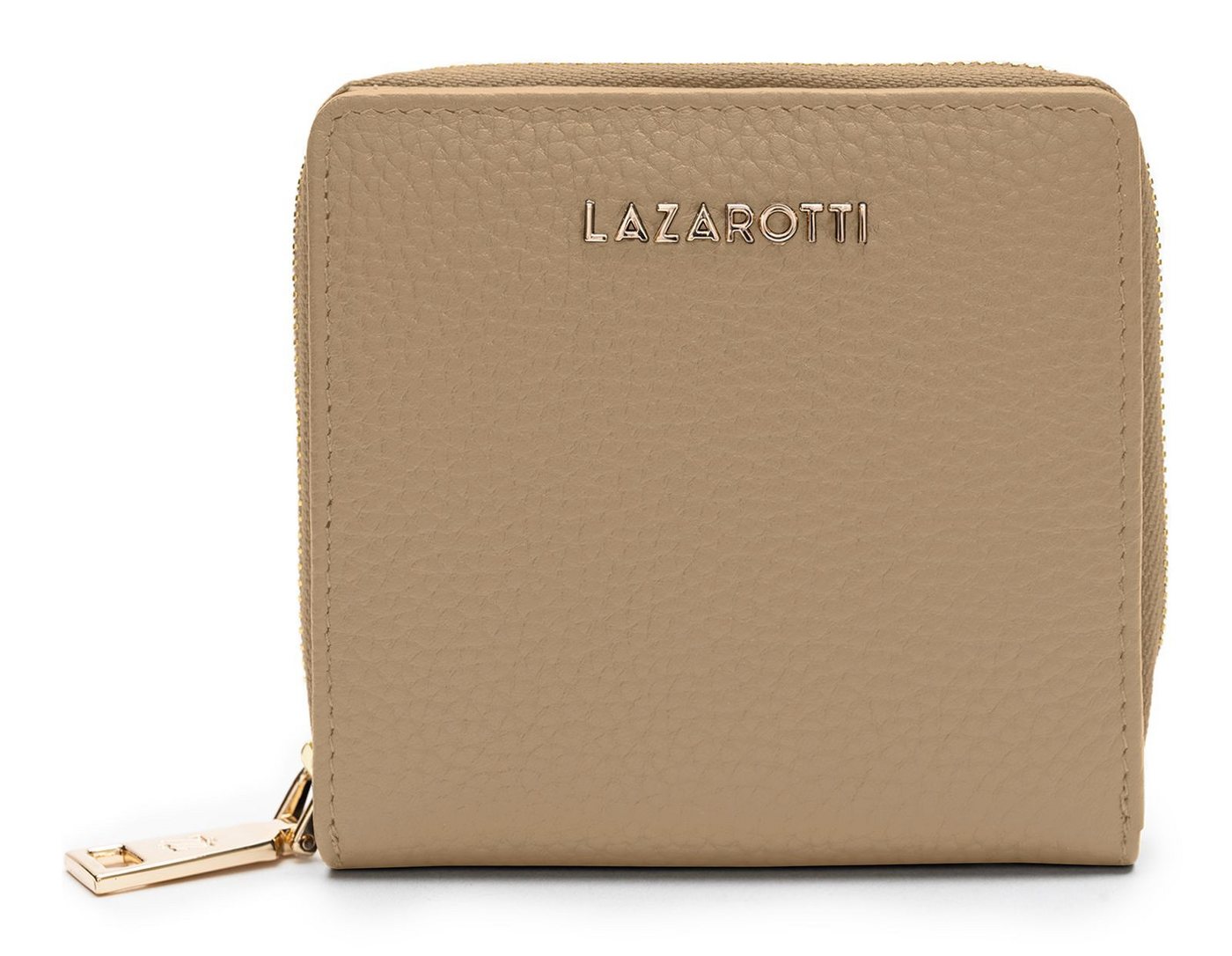 Lazarotti Geldbörse Zip Wallet With 6 Card Slots, aus echtem Leder von Lazarotti