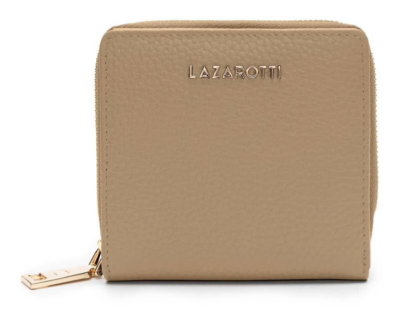 Lazarotti Geldbörse Zip Wallet With 6 Card Slots, aus echtem Leder von Lazarotti