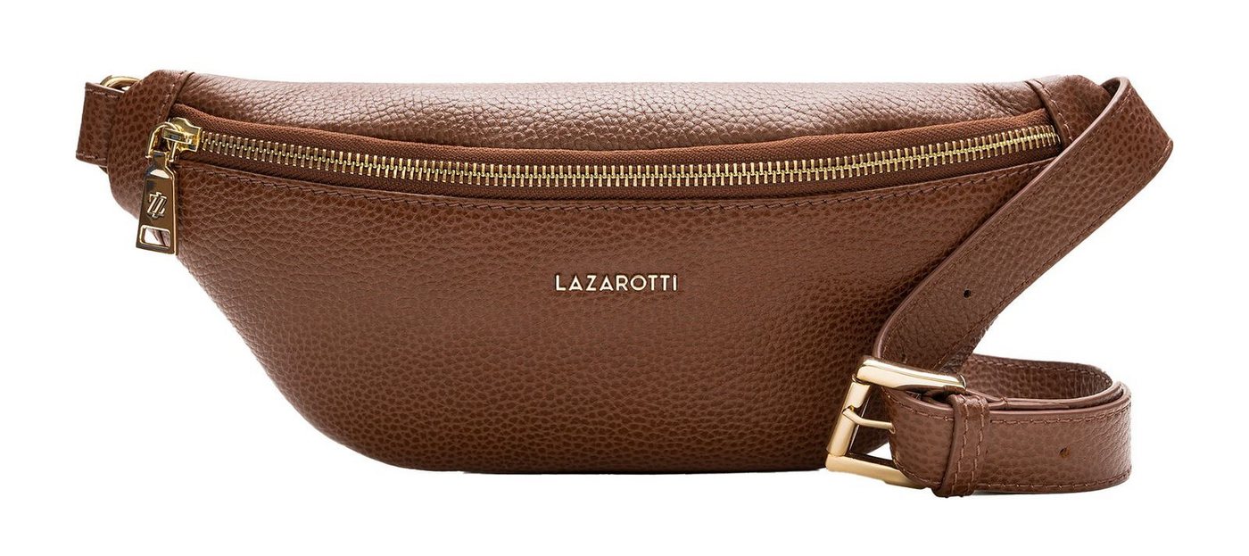 Lazarotti Gürteltasche Bologna Leather, aus echtem Leder von Lazarotti