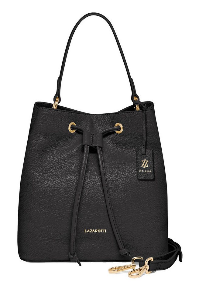 Lazarotti Schultertasche Bucket Bag, aus echtem Leder von Lazarotti