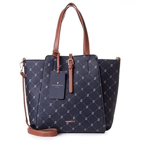 Lazarotti Palermo Shopper Tasche 2in1 Damen | Handtasche mit zweiter herausnehmbarer Umhängetasche | große Schultertasche 34 cm von Lazarotti