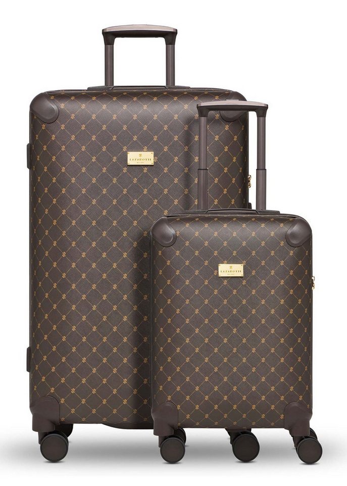 Lazarotti Trolleyset Trolley-Set S + L, 4 Rollen, (Set, 2 tlg) von Lazarotti