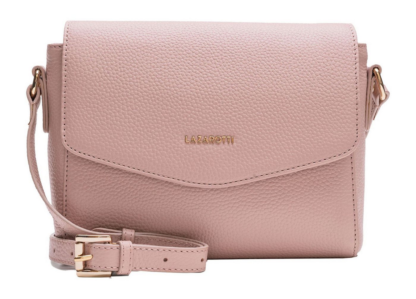 Lazarotti Umhängetasche Bologna Leather, aus echtem Leder von Lazarotti