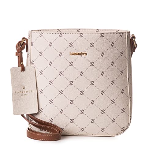 Lazarotti Palermo Umhängetasche Damen | verstellbarer Schultergurt | mittelgroße Crossbody Bag | Schultertasche 25 cm von Lazarotti