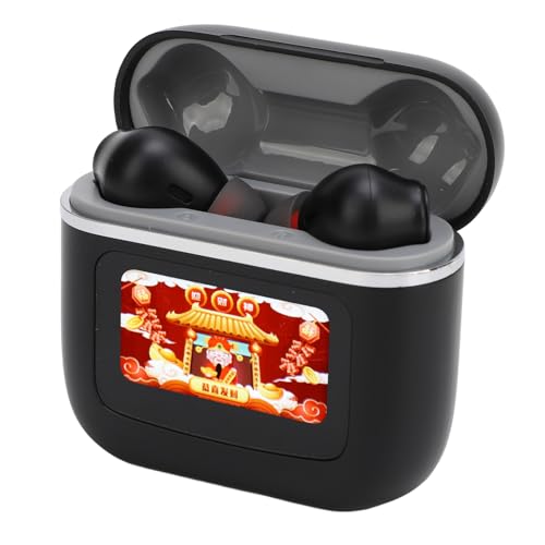 Sprachübersetzer-Ohrhörer, Bluetooth 5.3-Simultanübersetzungsgerät, 144-Sprachen-Online-Sprachübersetzer mit Touchscreen, Ladeetui, für Reiseunternehmen von Lazmin112