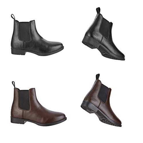 Lazura Jodhpur Reitstiefelette CLASSIC Leder braun 41 von Lazura