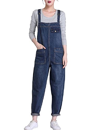 Lazutom Damen Overall Gr. 42, blau von Lazutom