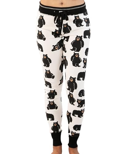 Lazy One Damen Pyjama Leggings Mama Bear L von Lazy One
