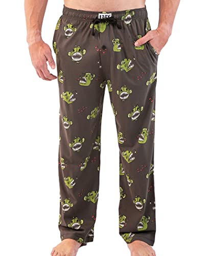 Lazy One Flanell-Pyjamahose für Herren, separate Herrenhose, Loungehose, Angler-Fisch-Pyjamahose, Large von Lazy One