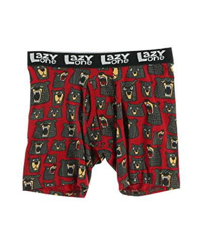 Lazy One Funny Boxer Briefs für Männer, Unterwäsche für Männer - - X-Large von Lazy One