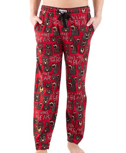 Lazy One Herren Pyjamahose Don't Wake The Bear M von Lazy One